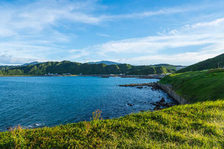 This is a part of Huanbao Repopulation Park in Keelung City of Taiwan.