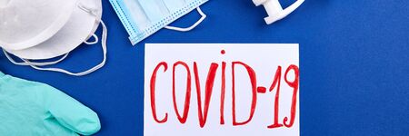 Objects for Coronavirus or Covid 19 protection.