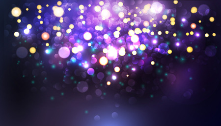 Abstract purple texture, light bokeh vector backgroundのイラスト素材
