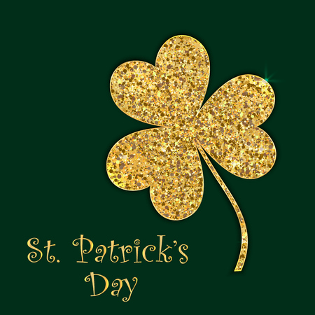 St. Patricks Day vintage holiday design. Vectorのイラスト素材