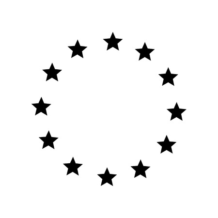 Europe union star icon. Vectorのイラスト素材