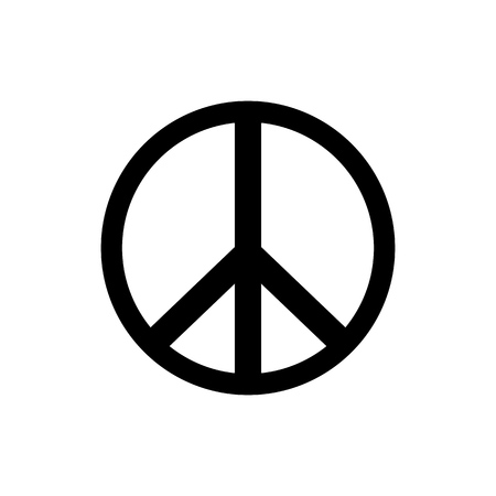 Peace icon. sign vector illustrationのイラスト素材