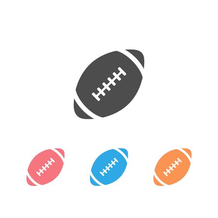 American football icon set . Vectorのイラスト素材