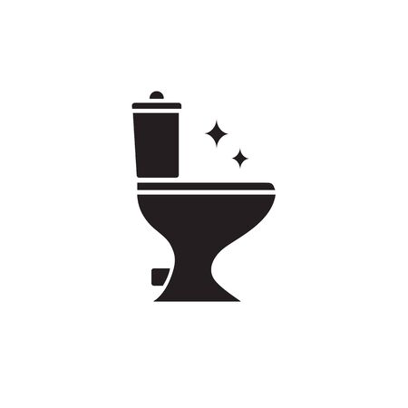Toilet icon design template. Vectorのイラスト素材