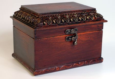 Vintage casketの写真素材