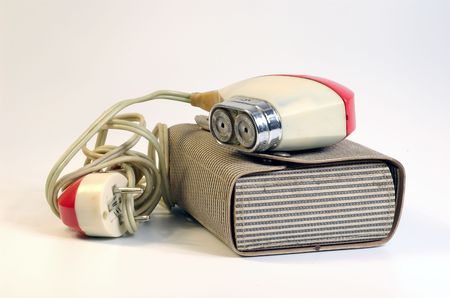 Old russian electric razorの写真素材