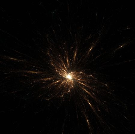 Night sky fractal