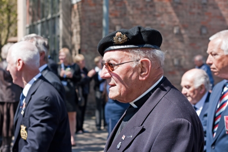 LIVERPOOL, UK, 26TH MAY 2013, Veterans march through city to commemorate 70th anniversary of The Battle of the Atlantic in Liverpool on 26th May 2013のeditorial素材