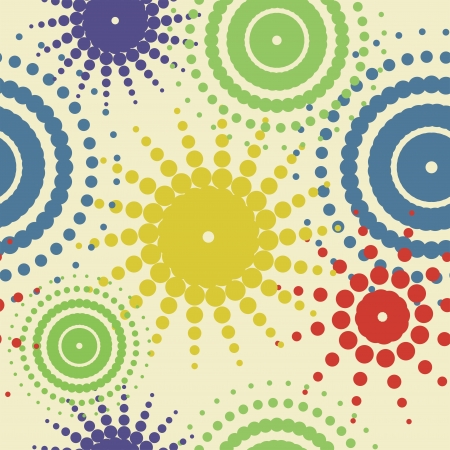 abstract seamless retro backgroundのイラスト素材