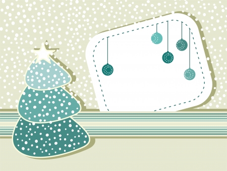 Christmas snow backgroundのイラスト素材