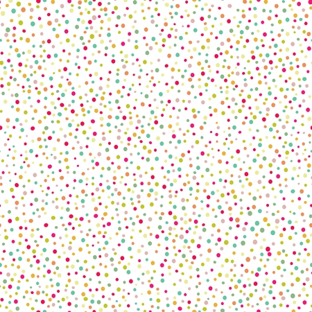 simple confetti seamless background, vector illustrationのイラスト素材