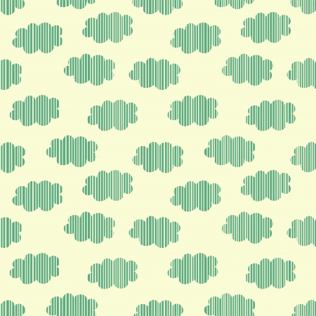 strip clouds seamless pattern, vector illustrationのイラスト素材
