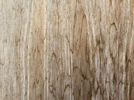 Brown wood that has an older age with a clear wood grain Giving a retro feel There is copy space for letters. Wallpaper, Background or textureの写真素材