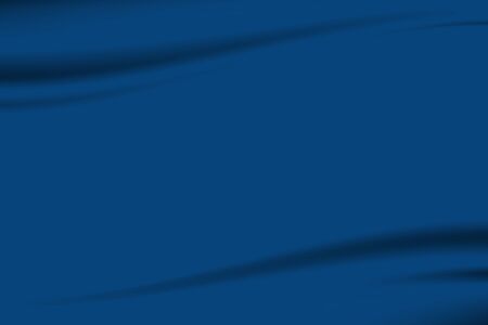 Abstract Blue Silky Cloth, Fabric Textile Drape with Crease Wavy Folds, and soft waves. the texture of crumpled paper. illustration vector. color of the year background for luxury cosmetics products.のイラスト素材