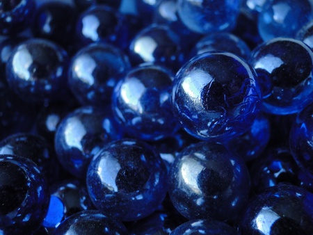 Blaue Kugelnの写真素材
