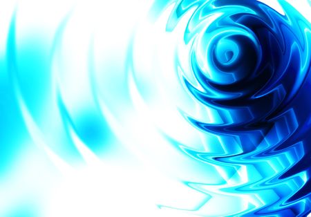 Blue ripple abstract backgroundの写真素材