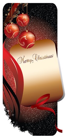 Merry Christmas Background Bannerのイラスト素材