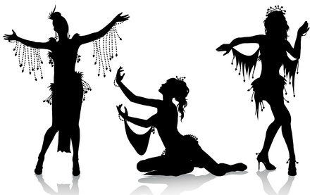Belly dancers のイラスト素材
