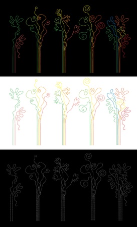 handdrawn design elementsのイラスト素材