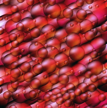 abstract ballsの写真素材