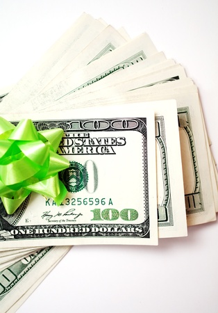 gift dollarsの写真素材