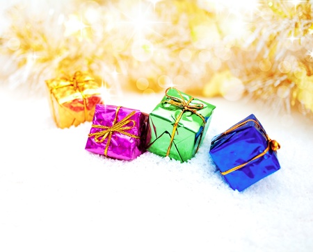  christmas giftsの写真素材