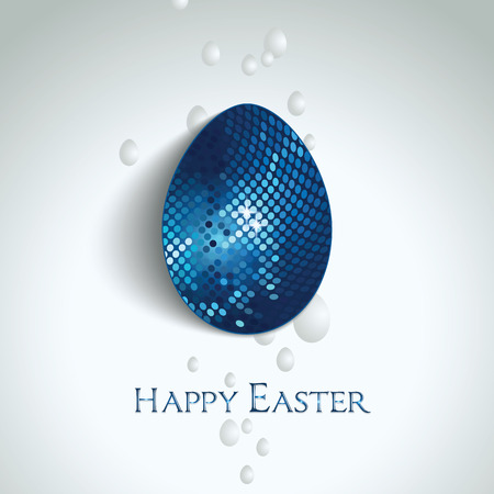 Happy Easter greeting card のイラスト素材