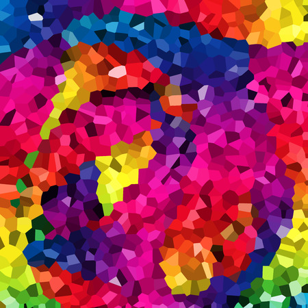 colorful abstract background with mosaic patternのイラスト素材