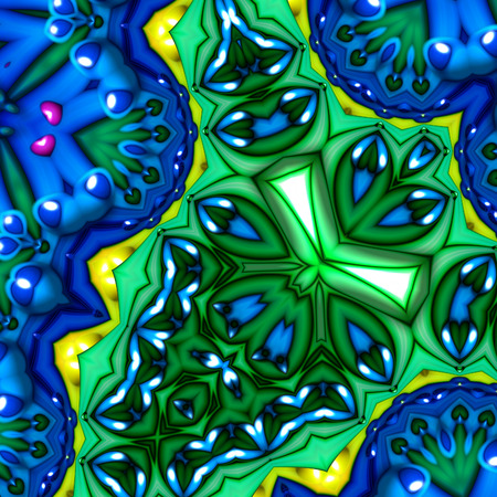 colorful stripes and bubbles abstract backgroundの写真素材