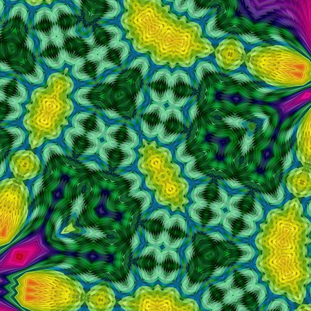 abstract fractal background with vibrant colorsの写真素材