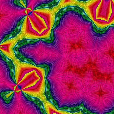 abstract fractal background with vibrant colorsの写真素材