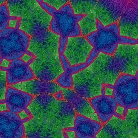 abstract fractal background with vibrant colorsの写真素材