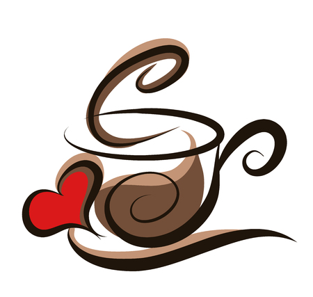 coffee illustrationのイラスト素材
