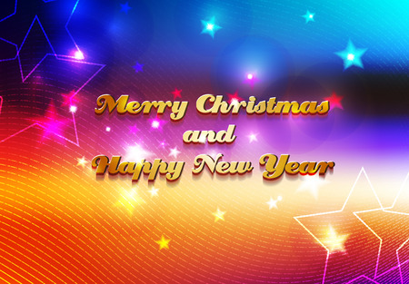 Christmas and new year backgroundのイラスト素材