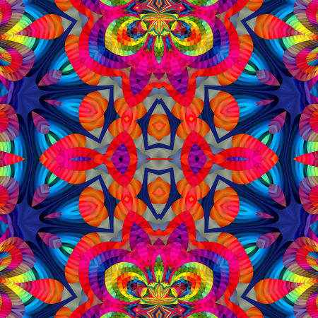 Seamless abstract background with wonderful pattern designの写真素材