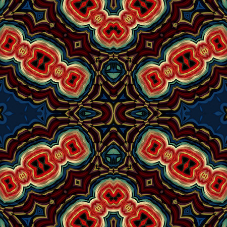 abstract fractal background with vibrant colorsの写真素材