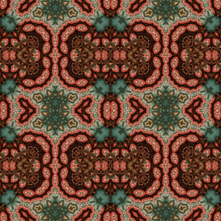 Seamless damask pattern background quality designの写真素材