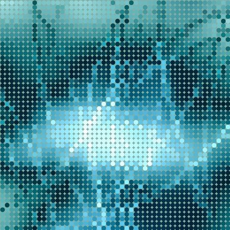 Glowing mosaic vector background with light reflections illustrationのイラスト素材
