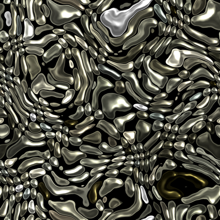Decorative seamless metal backgroundの写真素材