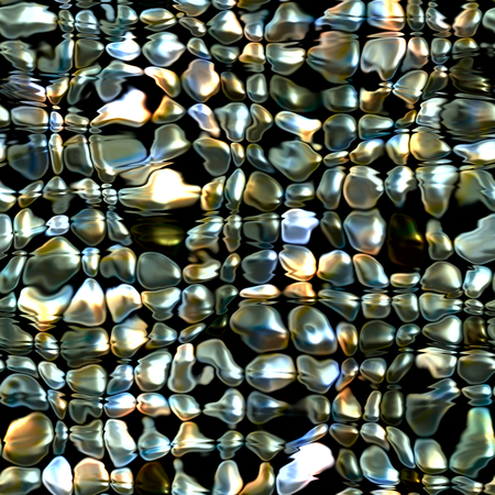 3d Decorative seamless metal backgroundの写真素材