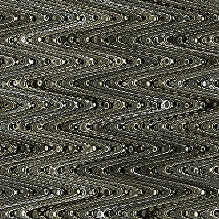 Decorative seamless metal background