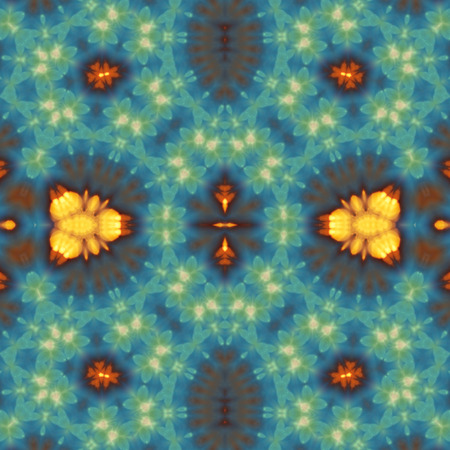 Seamless  floral abstract patternの写真素材