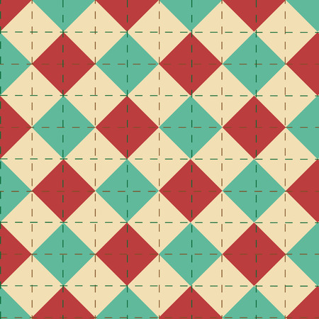 Vector Editable Abstract Geometrical Retro Backgroundのイラスト素材