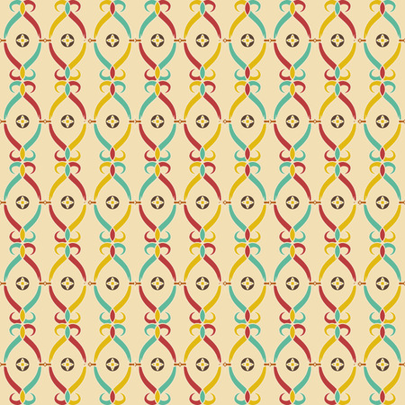 Vector Editable Abstract Geometrical Retro Backgroundのイラスト素材