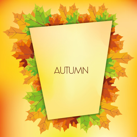 Abstract Autumn Background Pattern Templateのイラスト素材
