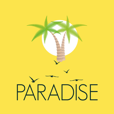 Different Summer Vacation Template For Backgroundのイラスト素材