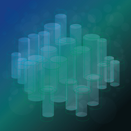 Modern Abstract Background Template With Space For Textのイラスト素材