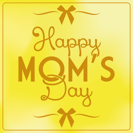 Happy Mothers's Day Template Card Background のイラスト素材