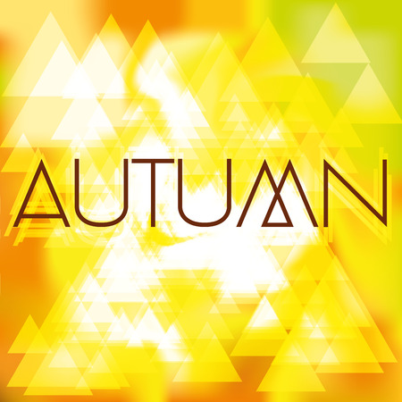 Abstract Autumn Background Pattern Templateのイラスト素材