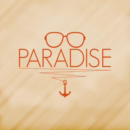 Different Summer Vacation Template For Backgroundのイラスト素材